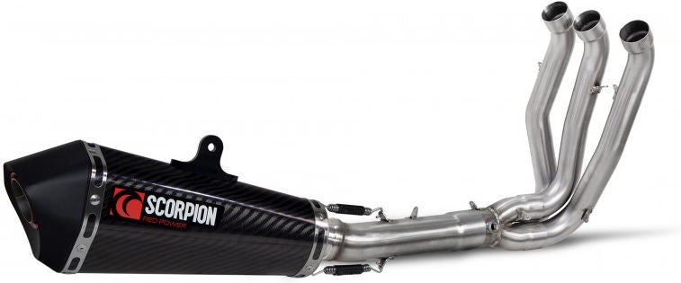 Scorpion Mufflers Serket Taper Full System Carbon Fibre Sleeve | RTR93SYSCEO