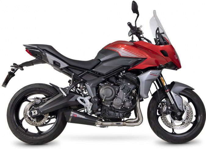 Scorpion Mufflers Serket Taper Full System Carbon Fibre Sleeve | RTR93SYSCEO