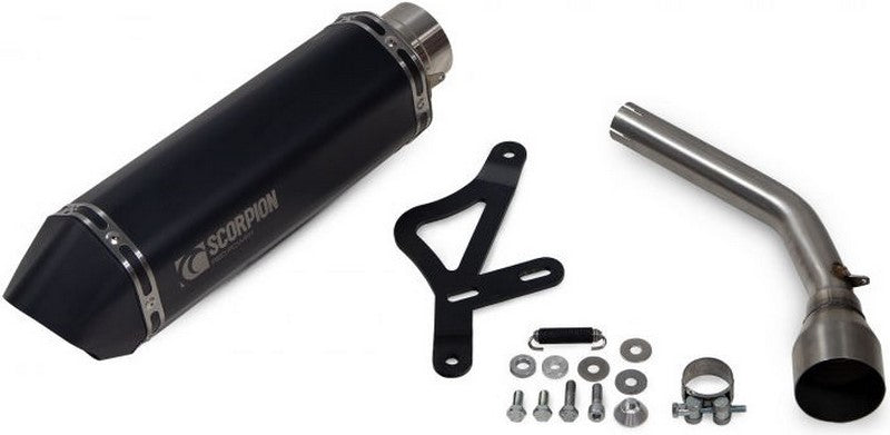 Scorpion / スコーピオンマフラー Serket Parallel Slip-on Black Ceramic Coated Sleeve | RVE217BCER