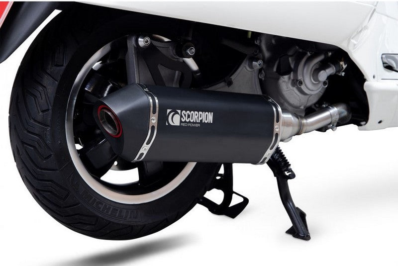 Scorpion / スコーピオンマフラー Serket Parallel Slip-on Black Ceramic Coated Sleeve | RVE218BCER