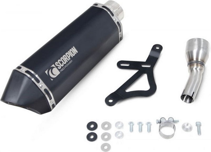 Scorpion / スコーピオンマフラー Serket Parallel Slip-on Black Ceramic Coated Sleeve | RVE218BCER