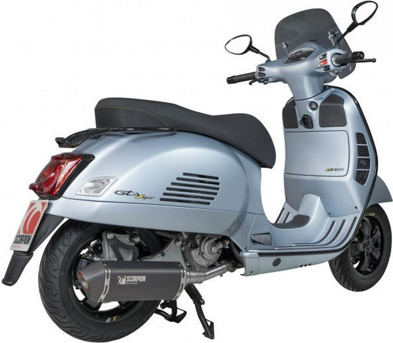 Scorpion Mufflers Serket Parallel Slip-on Black Ceramic Coated Sleeve | RVE220BCER