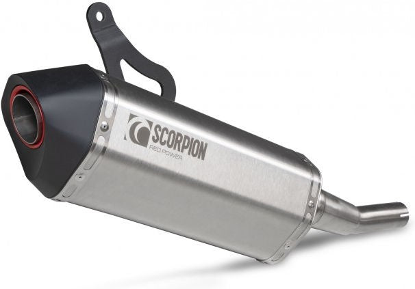 Scorpion Mufflers Serket Parallel Slip-on Brushed Stainless Steel Sleeve | RVE220SEO