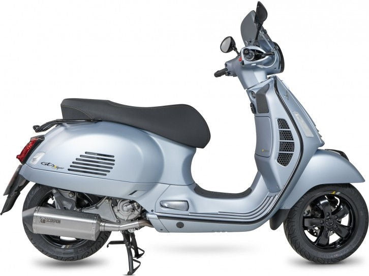 Scorpion Mufflers Serket Parallel Slip-on Brushed Stainless Steel Sleeve | RVE220SEO