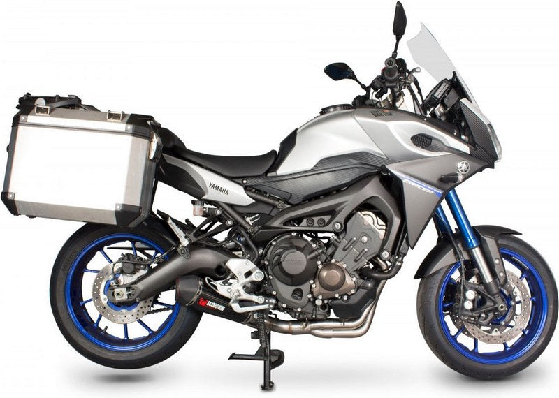 Scorpion / スコーピオンエキゾースト Serket テーパーフルシステム カーボンファイバースリーブ Yamaha MT-09 Tracer 2013 - 2018 | RYA101SYSCEO