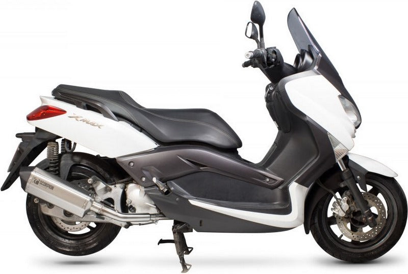 Scorpion / スコーピオンエキゾースト Serket フルシステム ステンレススリーブ Yamaha X-Max 2008 - 2016 | RYA105SEO