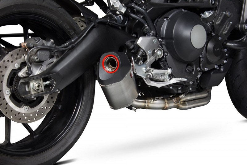Scorpion / スコーピオンエキゾースト Serket フルシステム ステンレススリーブ Yamaha XSR 900 2016 - 2018 | RYA107SYSSEO