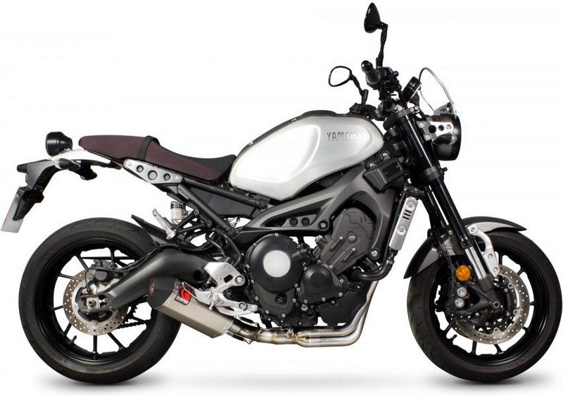 Scorpion / スコーピオンエキゾースト Serket フルシステム チタンスリーブ Yamaha XSR 900 2016 - 2018 | RYA107SYSTEO