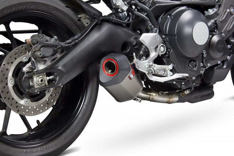 Scorpion / スコーピオンエキゾースト Serket スリップオン チタンスリーブ Yamaha XSR 900 2016 - 2018 | RYA107TEO