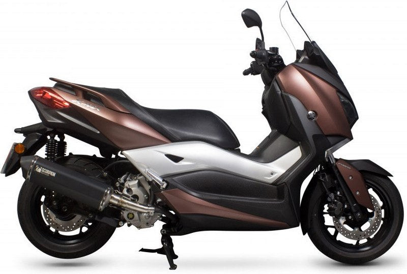 Scorpion / スコーピオンエキゾースト Serket スリップオン ブラックセラミックコーティングスリーブ Yamaha XMAX 300 2017 - 2018 | RYA109BCER