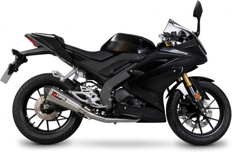 Scorpion / スコーピオンマフラー Serket Taper Full System Brushed Stainless Steel Sleeve | RYA113SYSSEO