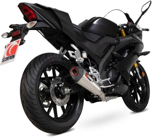 Scorpion / スコーピオンマフラー Serket Taper Full System Brushed Stainless Steel Sleeve | RYA113SYSSEO