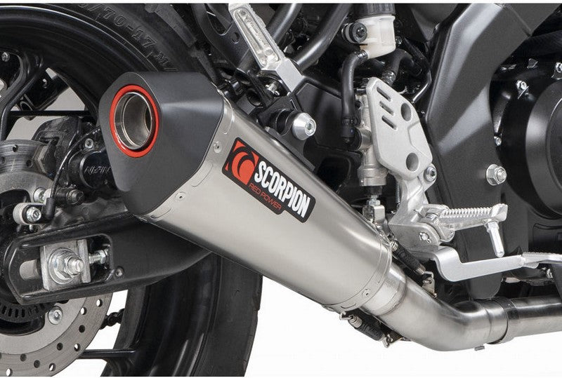 Scorpion Mufflers Serket Taper Full System Titanium Sleeve | RYA117SYSTEO
