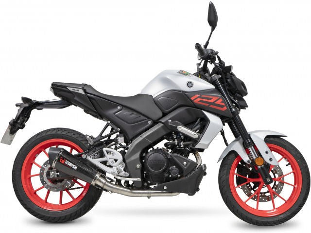 Scorpion Mufflers Serket Taper Full System Carbon Fibre Sleeve | RYA118SYSCEO