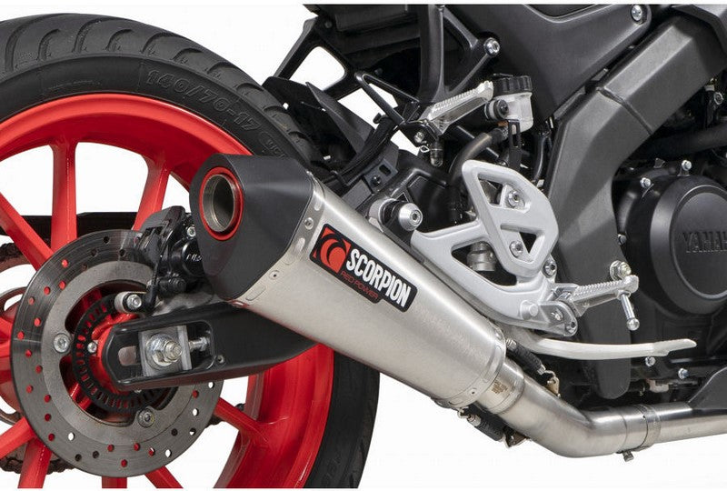 Scorpion Mufflers Serket Taper Full System Brushed Stainless Steel Sleeve | RYA119SYSSEO