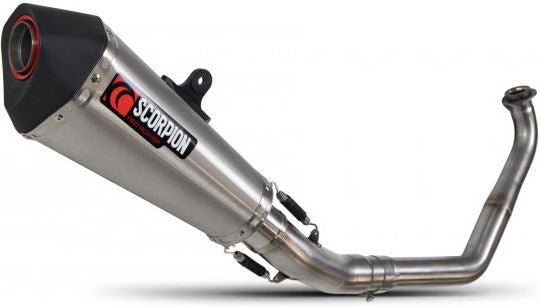 Scorpion Mufflers Serket Taper Full System Brushed Stainless Steel Sleeve | RYA119SYSSEO