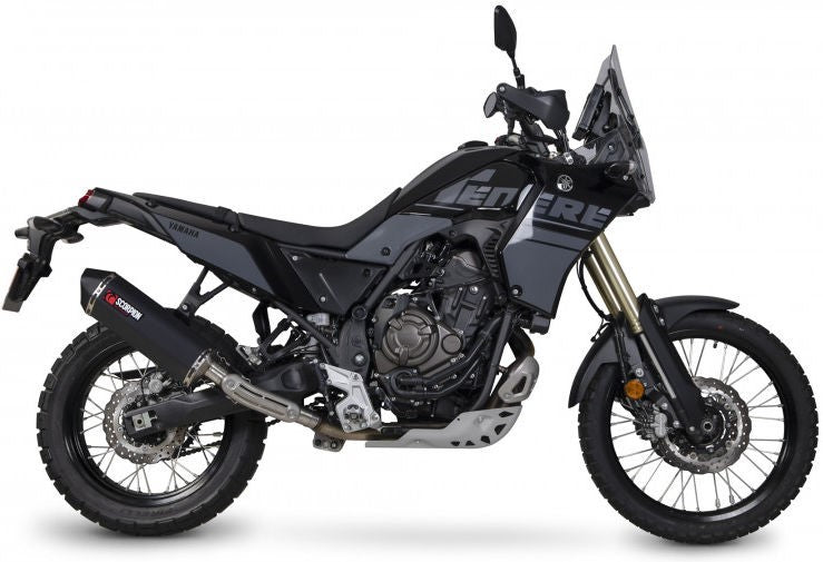 Scorpion Mufflers Serket Parallel Slip-on Black Ceramic Coated Sleeve | RYA122BCER