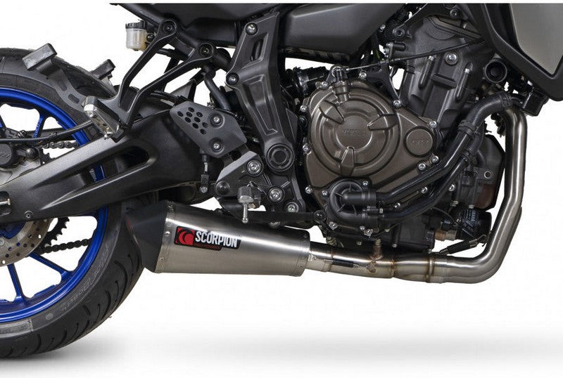 Scorpion Mufflers Serket Taper Full System Brushed Stainless Steel Sleeve | RYA124SYSSEO