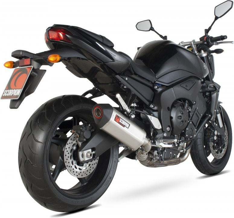 Scorpion / スコーピオンエキゾースト Serket スリップオン ステンレススリーブ eマーク Yamaha FZ1 / FZ1S 2006 - 2016 | RYA74SEO