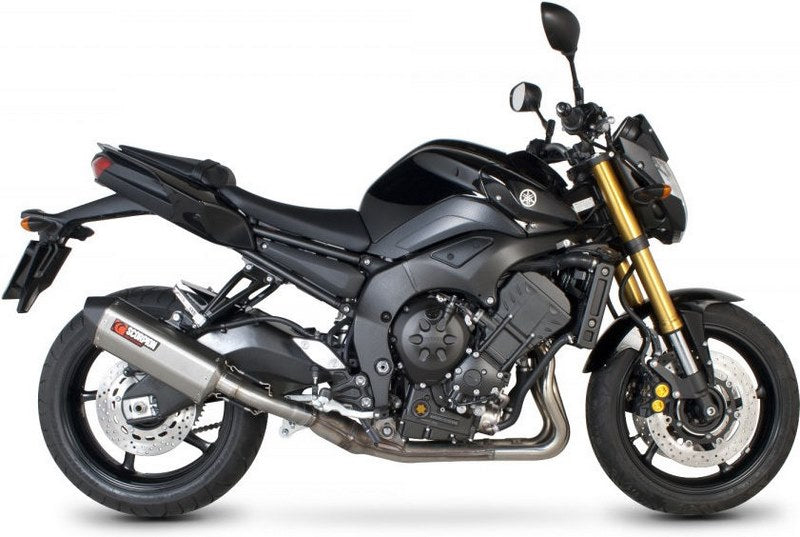 Scorpion / スコーピオンエキゾースト Serket スリップオン ステンレススリーブ eマーク Yamaha FZ8 2010 - 2016 | RYA87SEO