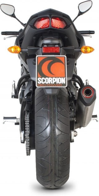 Scorpion / スコーピオンエキゾースト Serket スリップオン ステンレススリーブ eマーク Yamaha FZ8 2010 - 2016 | RYA87SEO