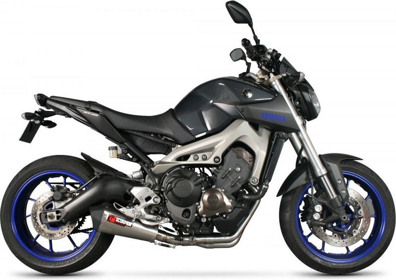 Scorpion / スコーピオンエキゾースト Serket テーパーフルシステム ステンレススリーブ Yamaha MT 09 2013 - 2018 | RYA93SYSSEO