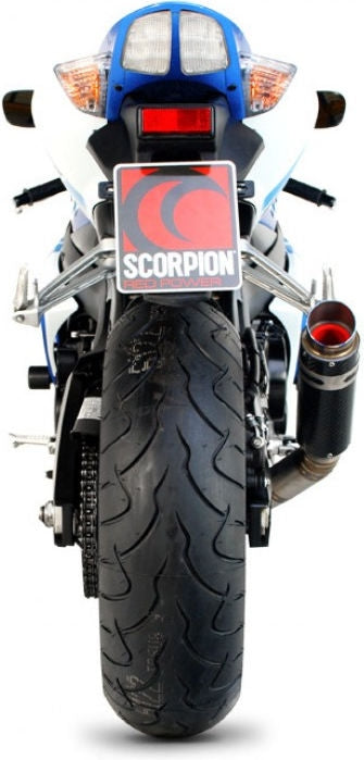 Scorpion / スコーピオンエキゾースト RP1-GP スリップオン カーボンファイバースリーブ Suzuki GSX-R 600 06-07 2006 - 2007 | SI1000CEM