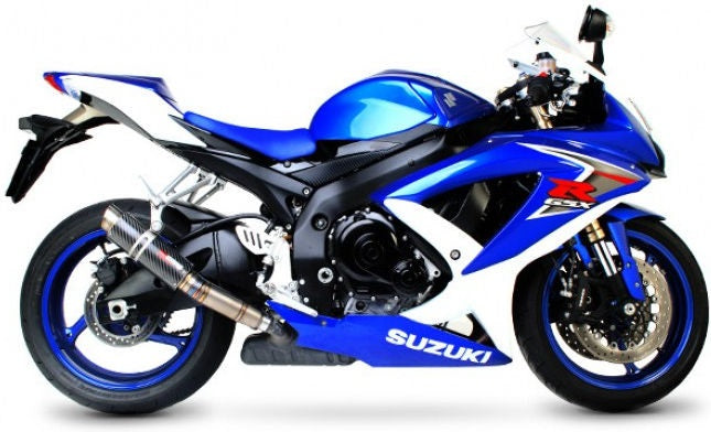 Scorpion / スコーピオンエキゾースト RP1-GP スリップオン カーボンファイバースリーブ eマーク Suzuki GSX-R 600 08-10 2008 - 2010 | | SI1001CEM