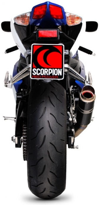 Scorpion / スコーピオンエキゾースト RP1-GP スリップオン カーボンファイバースリーブ eマーク Suzuki GSX-R 600 08-10 2008 - 2010 | | SI1001CEM