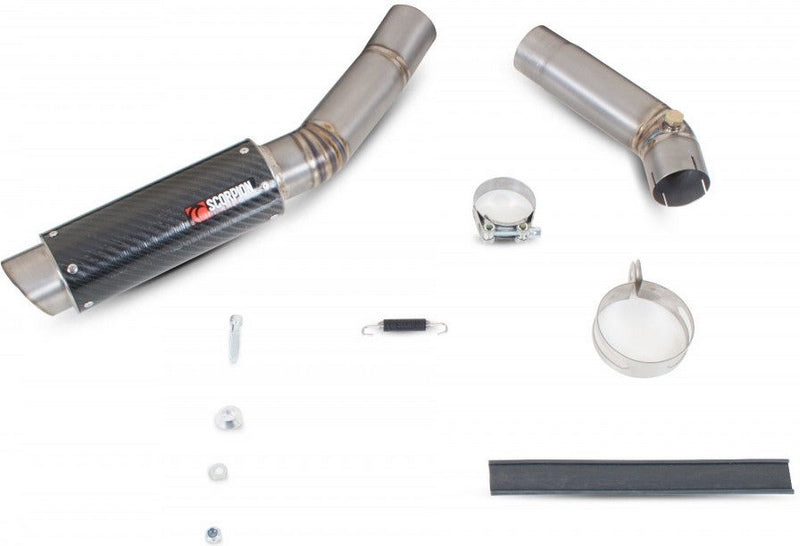 Scorpion / スコーピオンエキゾースト RP1-GP スリップオン カーボンファイバースリーブ Suzuki GSX-R 1000 07-08 2007 - 2008 | SI1003CEM