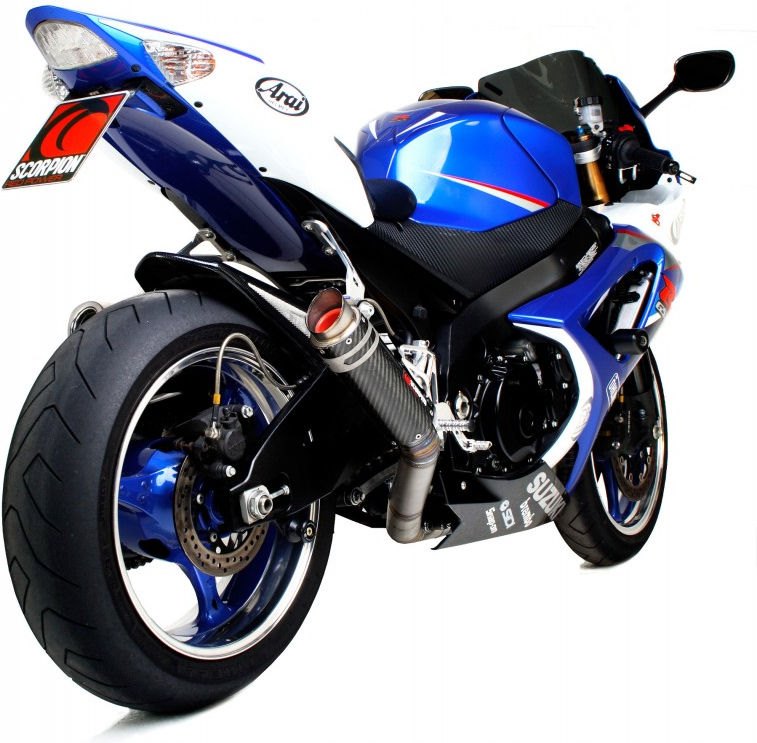 Scorpion / スコーピオンエキゾースト RP1-GP スリップオン カーボンファイバースリーブ Suzuki GSX-R 1000 07-08 2007 - 2008 | SI1003CEM