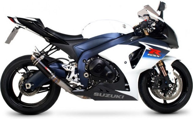 Scorpion / スコーピオンエキゾースト RP1-GP スリップオン カーボンファイバースリーブ Suzuki GSX-R 1000 09-11 2009 - 2011 | SI1004CEM