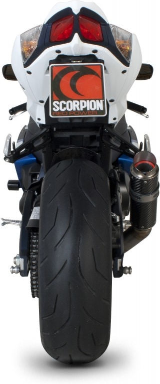 Scorpion / スコーピオンエキゾースト RP1-GP スリップオン カーボンファイバースリーブ eマーク Suzuki GSX-R 1000 12-16 2012 - 2016  | SI1007CEM