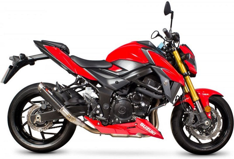 Scorpion / スコーピオンエキゾースト RP1-GP スリップオン カーボンファイバースリーブ eマーク Suzuki GSX-S 750 17-Current 2017 - 2 | SI1010CEM