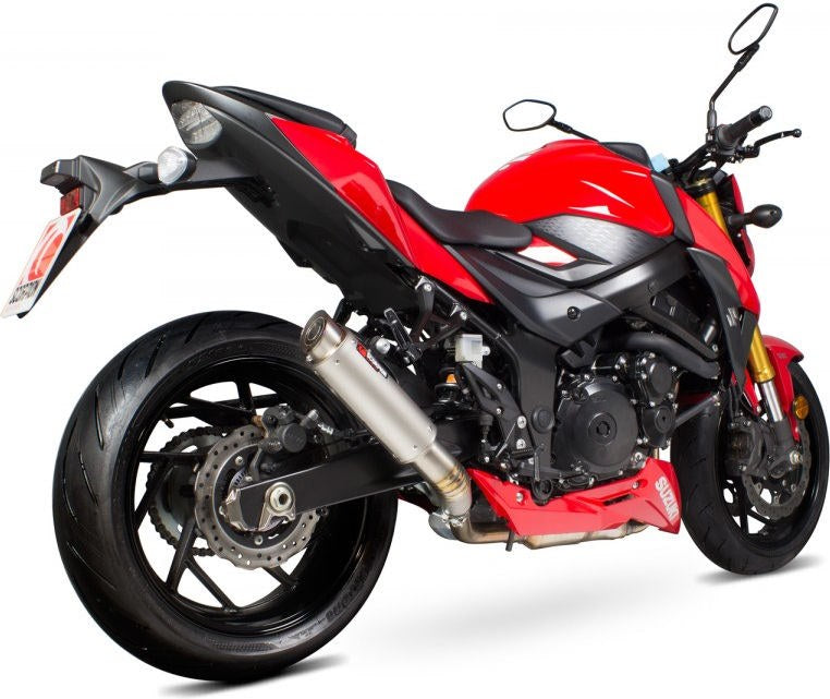 Scorpion / スコーピオンエキゾースト RP1-GP スリップオン チタンスリーブ eマーク Suzuki GSX-S 750 2017 - 2018 | SI1010TEM
