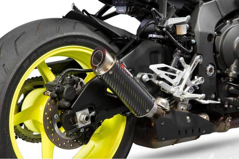Scorpion / スコーピオンエキゾースト RP1-GP スリップオン カーボンファイバースリーブ eマーク Yamaha MT 10 2016 - 2018 | YA1003CEM