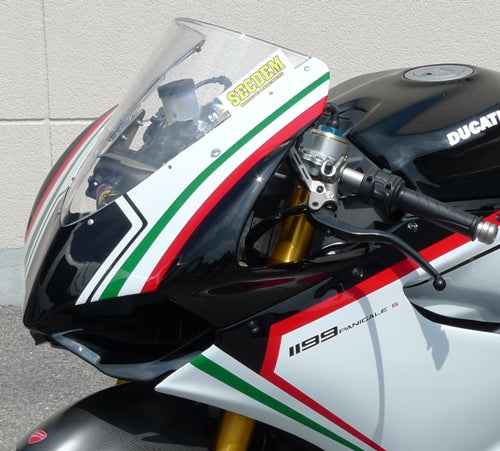 Secdem Screen double courbure DUCATI 899 PANIGALE (+5 cm / origine) 12/14 | BD035DC