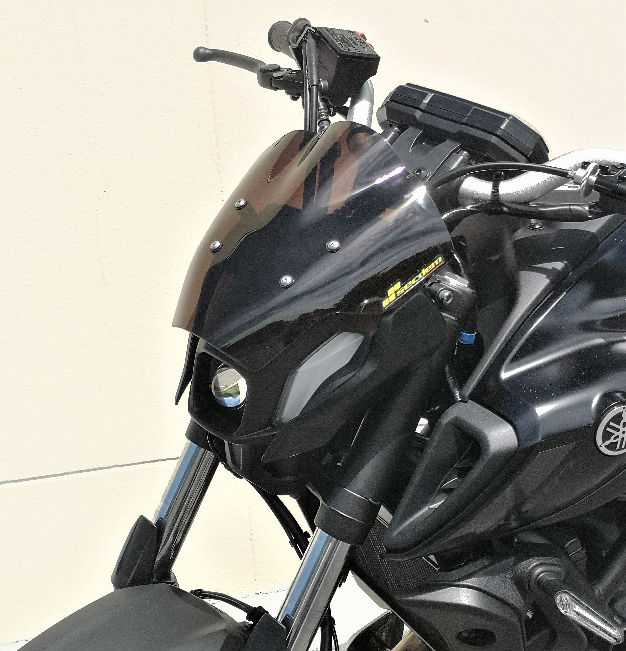 Secdem / セクデムウィン Windshield YAMAHA 700 MT-07  Thickness 3 mm  Height 24 cm | BY180SVRG