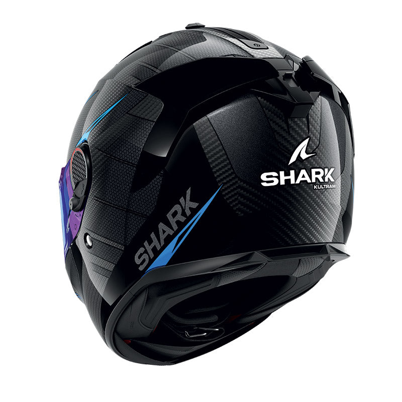 Shark / シャーク フルフェイスヘルメット Spartan GT Pro Kultram Carbon カーボン ブラックブルー | HE1310EDKB
