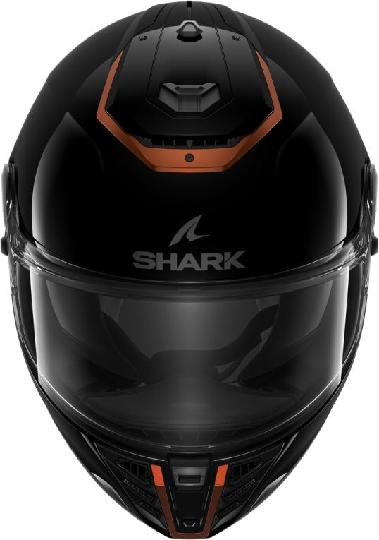 Shark / シャーク フルフェイスヘルメット SPARTAN RS BLANK SP ブラック Cupper ブラック/KCK | HE8104KCK