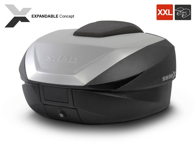 SHAD SH59X Top Case aluminium | 1092085