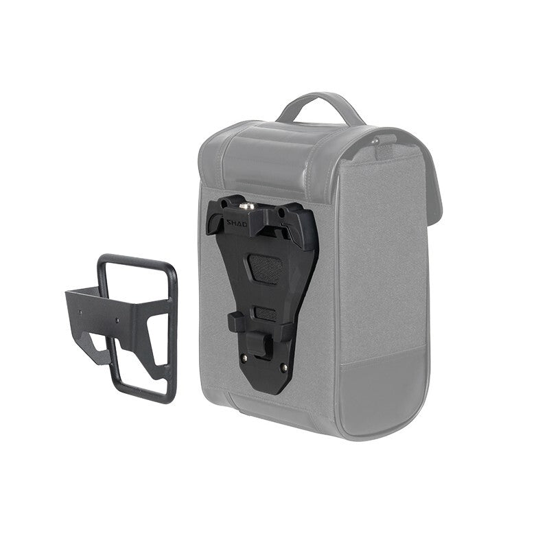 SHAD SR38 Cafe Racer Style Side Case Pannier 10L - Black | 1121695
