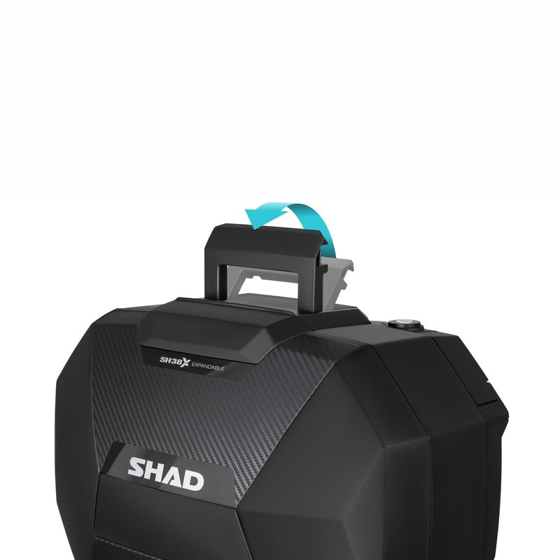 SHAD SH38X Carbon Expandible Side Cases Set | D0B38106
