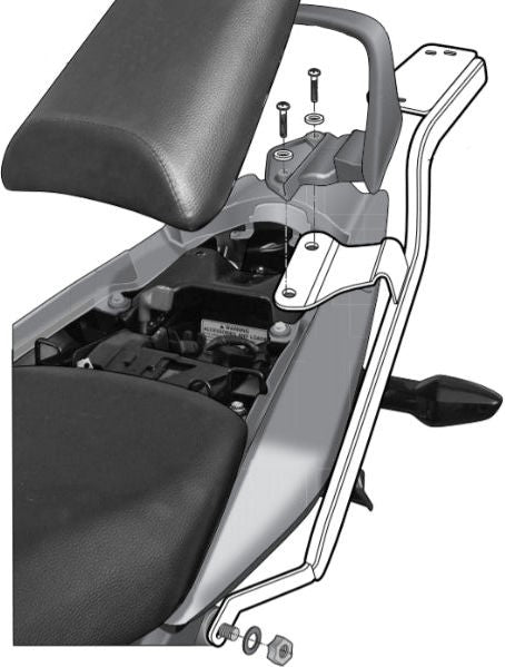 Shad / シャッド トップマスターフィッティング HONDA CBF 125'09 | H0CB19ST