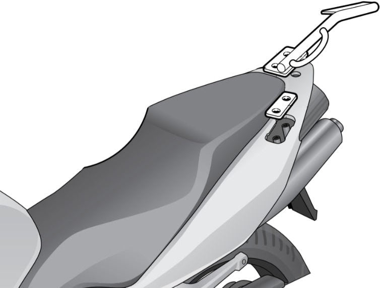 Shad / シャッド トップマスターフィッティング HONDA VFR 800 VTE 02 | H0VF82ST