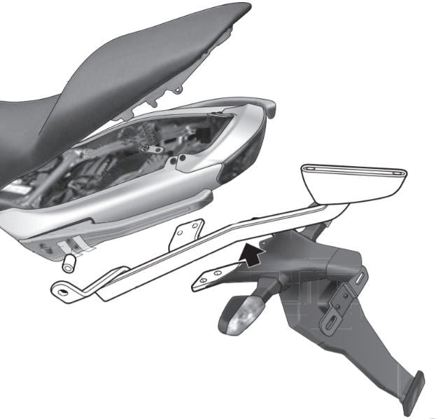 Shad / シャッド トップマスターフィッティング KAWASAKI ER - 6N '09 | K0ER69ST