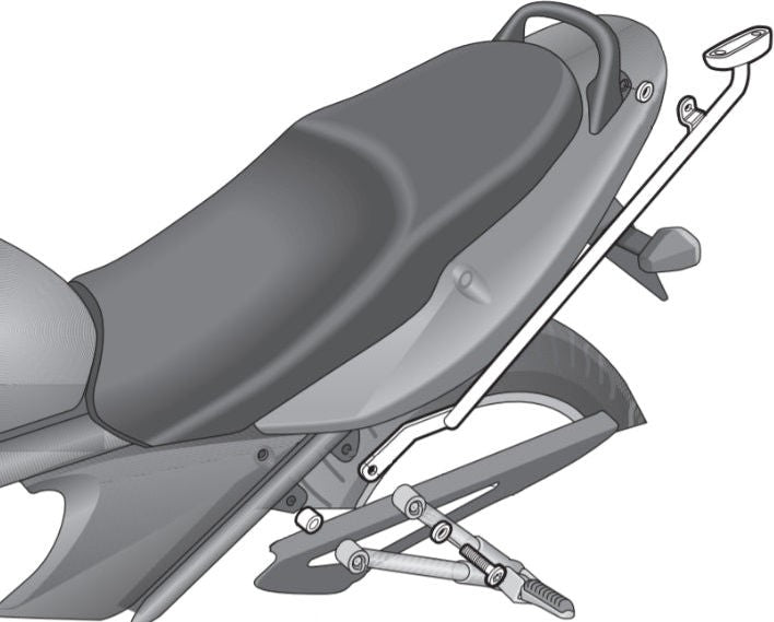 Shad / シャッド トップマスターフィッティング SUZUKI BANDIT 650 '07-'09 | S0BN69ST