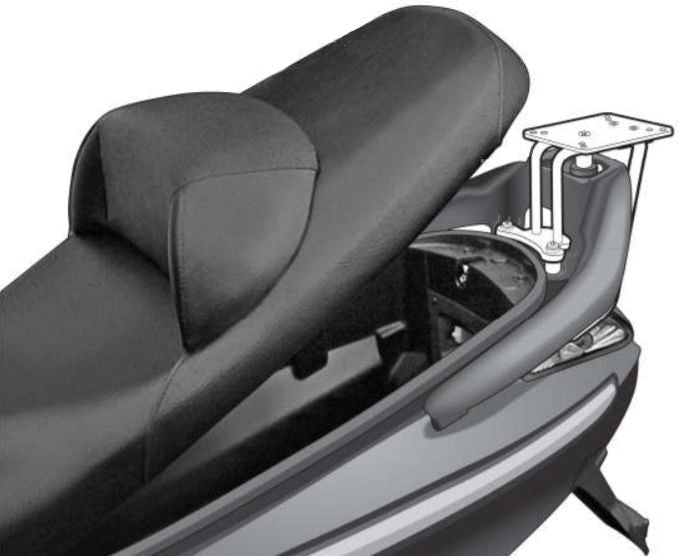 Shad / シャッド トップマスターフィッティング SYM GTS 125/250'05 | S0GT25ST
