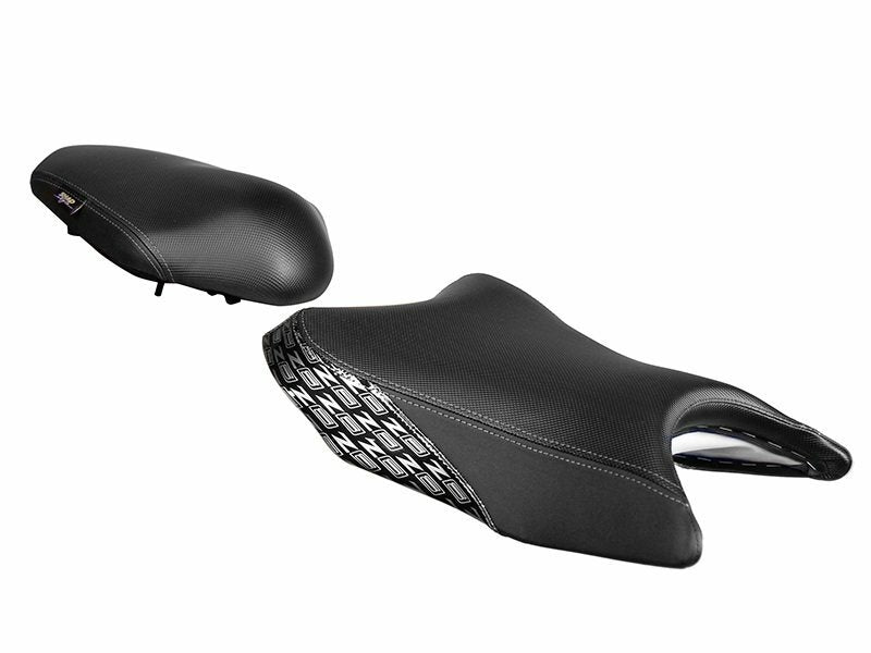 SHAD Heated Comfort Seat Black/Grey Seams - Kawasaki Z800 | SHK0Z8300CH