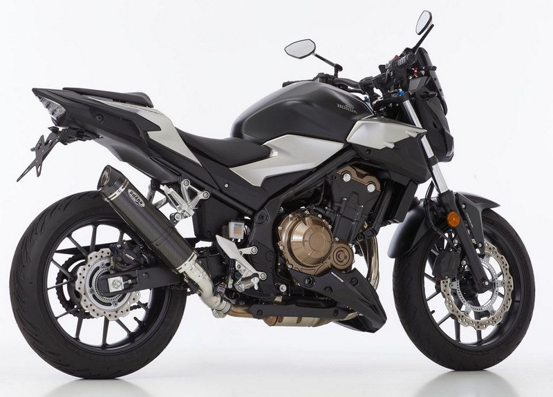 SHARK / シャークマフラー Street GP slip on exhaust (2-1)  Round | 840621